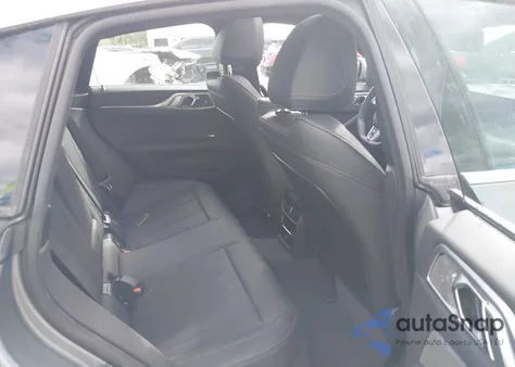 2025 BMW I4 Gran Coupe xDrive40 from USA, damaged, VIN WBY43HD05SFT93025